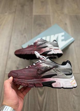 Стильные кроссовки nike initiator custom red silver