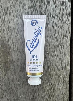 Багатофункційний бальзам від lanolips 101 ointment, 15 gr, новий
