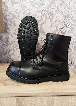 Кожаные ботинки undercover 10 eyelets (made in england) с металлическим носком