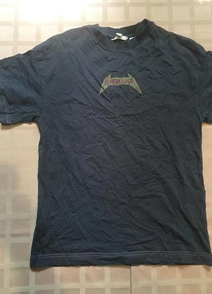 Эксклюзивная футболка metallica h&m (ride the lightning / tour 1984)