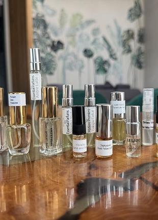Відливанти нішевих та люкс  парфумів, essential parfums, tom ford, dries van noten, matiere premiere, mizensir, floraiku, le gallion, mind games