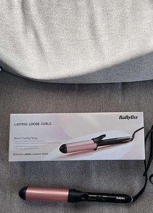 Щипці для завивки волосся нові babyliss curlers pro 180 38 mm