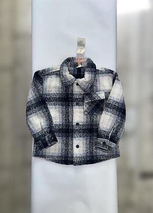 Тепла рубашка для хлопчика 104 см, river island