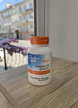 Дієтична добавка (вітаміни/мінерали) doctor's best vitamin d3(вітамін d3)