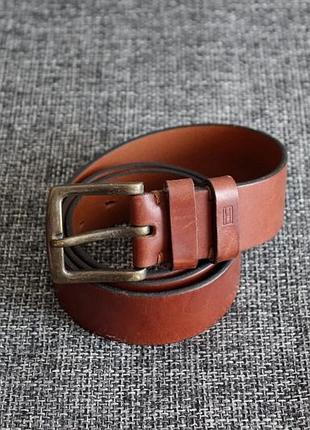 Ремень кожаный Tommy hilfiger оригинал w32-38