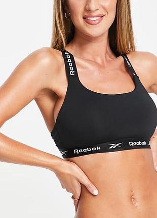 Жіночий чорний спортивний топ reebok