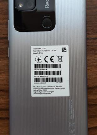Смартфон xiaomi redmi 10a 4/128gb (graphite gray)