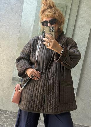 Курточка жіноча двостороння xl, xxl , xxxl