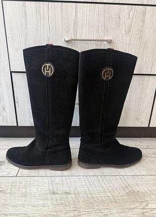 Замшеві чоботи tommy hilfiger, розмір 38