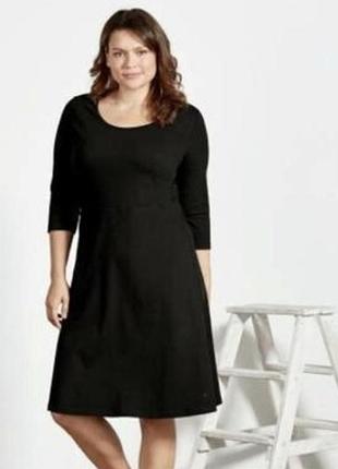 Esmara трикотажное платье миди xl 48/50