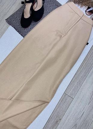 Літні брюки asos m бежеві брюки палаццо штани з боковими розрізами жіночі брюки на високій посадці