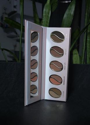Палетка для бровей p.louise brow beans eyebrow powder palette