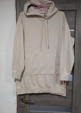 Худи удлиненная h&amp;m