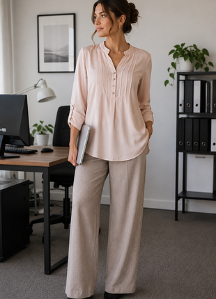 Блуза рожева massimo dutti