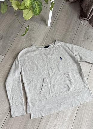 Світшот сірий polo ralph lauren