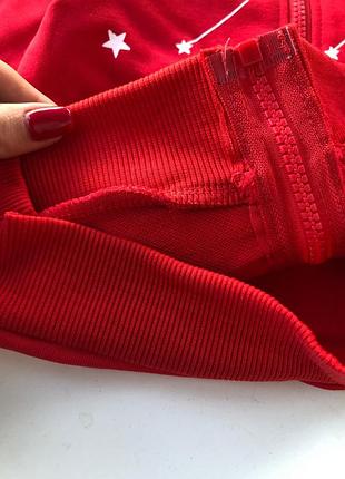 Детская кофта на молнии для девочки с зайчиком 85, 95 см 7