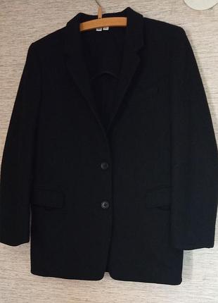 Піджак шерстяний uniqlo