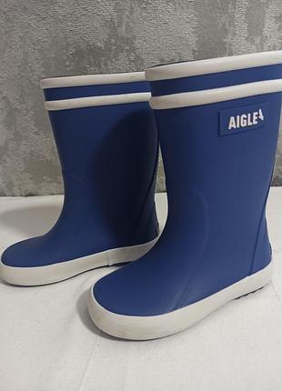Детские резиновые сапоги aigle/7