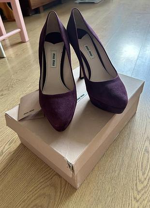 Miu miu туфлі в ідеальному стані