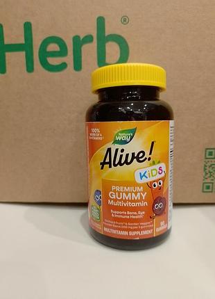 Avive, жевательные мультивитамины премиального качества для детей со вкусом вишни, винограда и апельсина, 90 шт