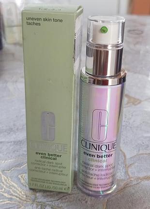 Сироватка clinique even better clinical dark spot corrector 50мл