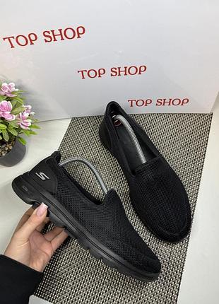 Оригинальные кроссовки слипоны балетки спортивные skechers