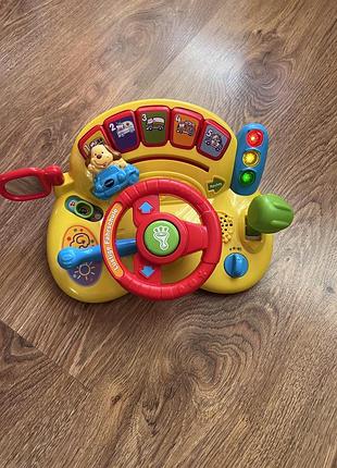 Розвиваюча музична іграшка руль від vtech
