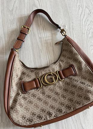 Сумка guess коричнева