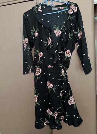 Платье на запах shein