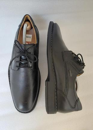 Шкіряні мокасини gore tex 42  р. швейцарія
