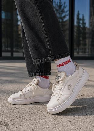 Кеди шкіра skechers