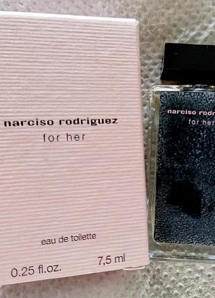 Мініатюра narciso rodriguez for her .оригінал.