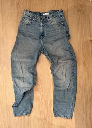 Прямі джинси cropp mom’s jeans y2k basic casual