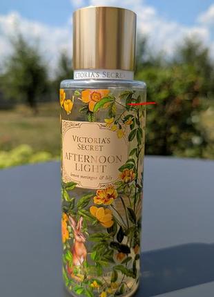 Парфюмированный мист victoria’s secret afternoon light lemon meringue &amp; lily 250 ml