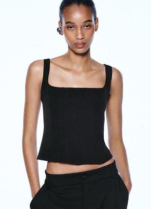 Топ корсет zara