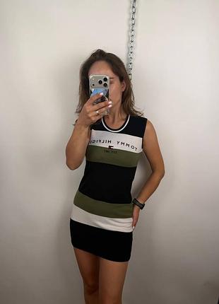 Женское легкое летнее платье, платье touch hilfiger