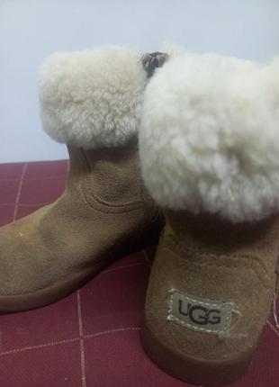 Детские замшевые ugg 4