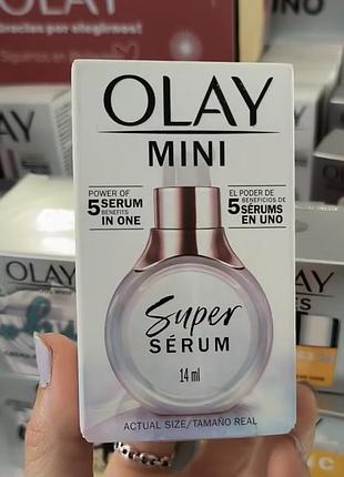Olay super serum освітлююча сироватка проти зморшок з вітаміном с 14 мл