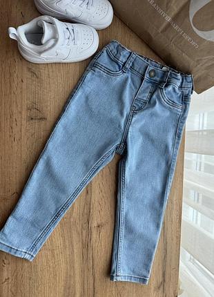 Джинси світло-блакитного кольору h&m розмір 86