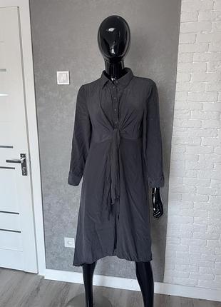 Шовкова сукня на ґудзиках плаття mint velvet, xxl 52р