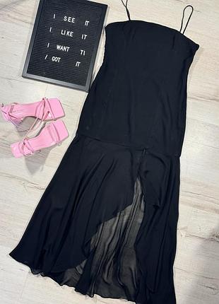Сукня zara zw з прозорою спідницею