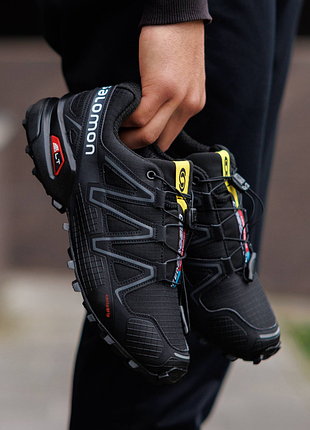 Speedcross 4 black white