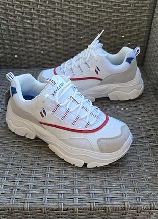Кросівки жіночі skechers us9.5-39.5-26.5cm