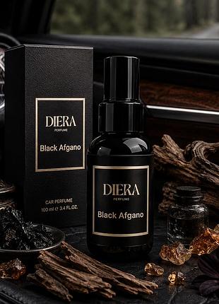 Аромат для автомобіля diera black afgano,100 мл.