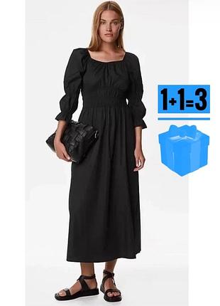 Бавовняна міді сукня m&s 12