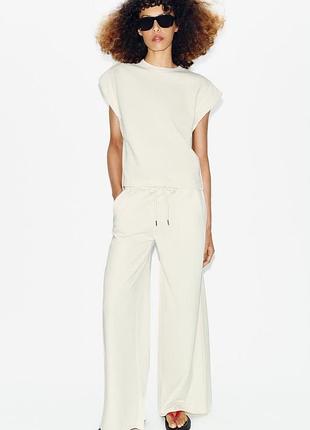 Бавовняна футболка zara