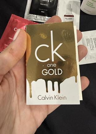 Calvin klein gold пробник