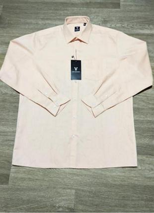 Мужская новая рубашка van heusen , размер l custom fit .