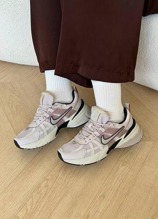 Кросівки жіночі nike v2k runtekk platinum violet (найк,літні кросівки)