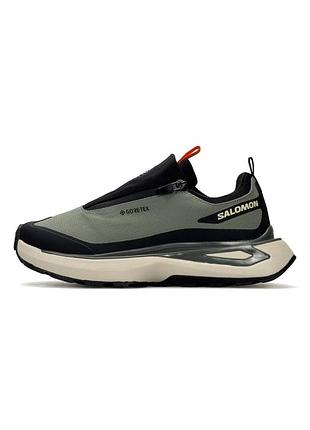 Чоловічі кросівки salomon odyssey elmt advanced gtx olive black beige